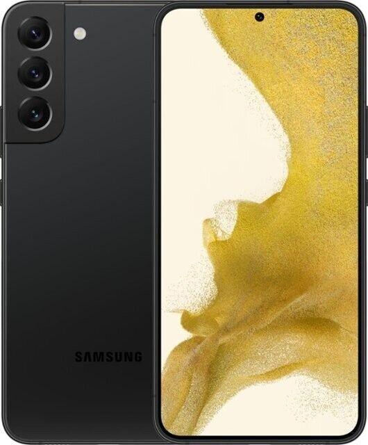 Samsung Galaxy S22 SM-S901U2KEXAA – 256GB – Phantom Black, factory unlocked