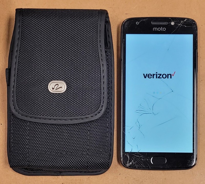 Motorola Moto E4 XT1767 - Black ( Verizon ) 4G VoLTE Android Smartphone - READ gallery