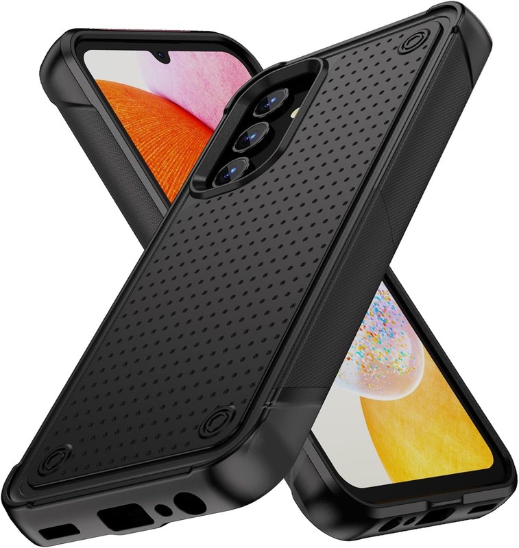 Designed for Samsung Galaxy A15 5G Case 2 in 1 Gift Heavy Duty Rugged Cover