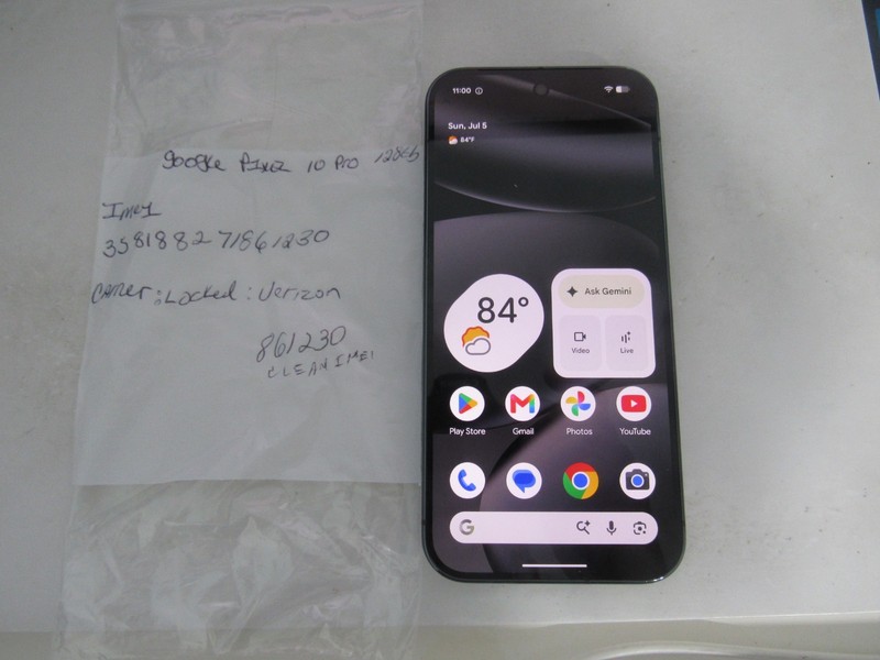Google Pixel 10 Pro – 128GB – Obsidian (Verizon) Clean IMEI