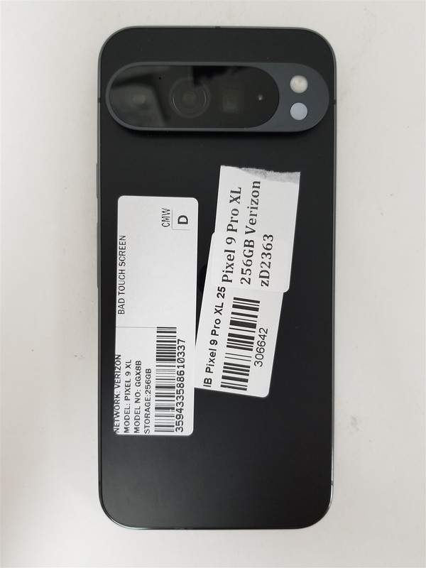 Google Pixel 9 Pro XL 256GB Black GGX8B (Verizon) Damaged zD2363 gallery