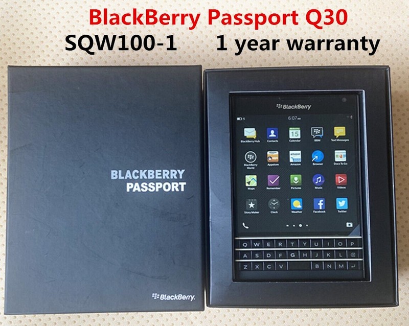 BlackBerry Passport Q30 (SQW100-1) 32GB+3GB 4G Unlocked Smartphone