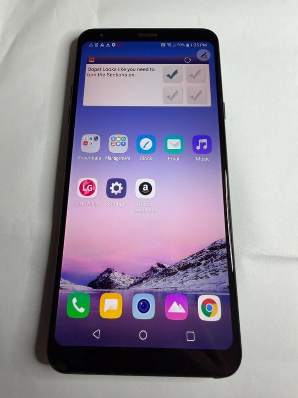 LG Stylo 4 Smartphone Black Android Metro by T-Mobile