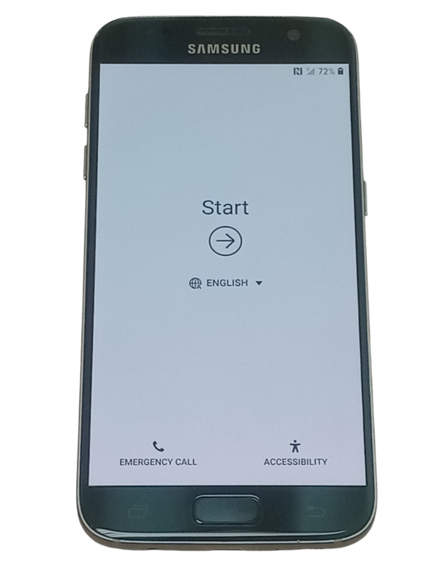 SM-G930V Galaxy S7 32GB Onyx Verizon Android Smartphone Reset Tested grade As