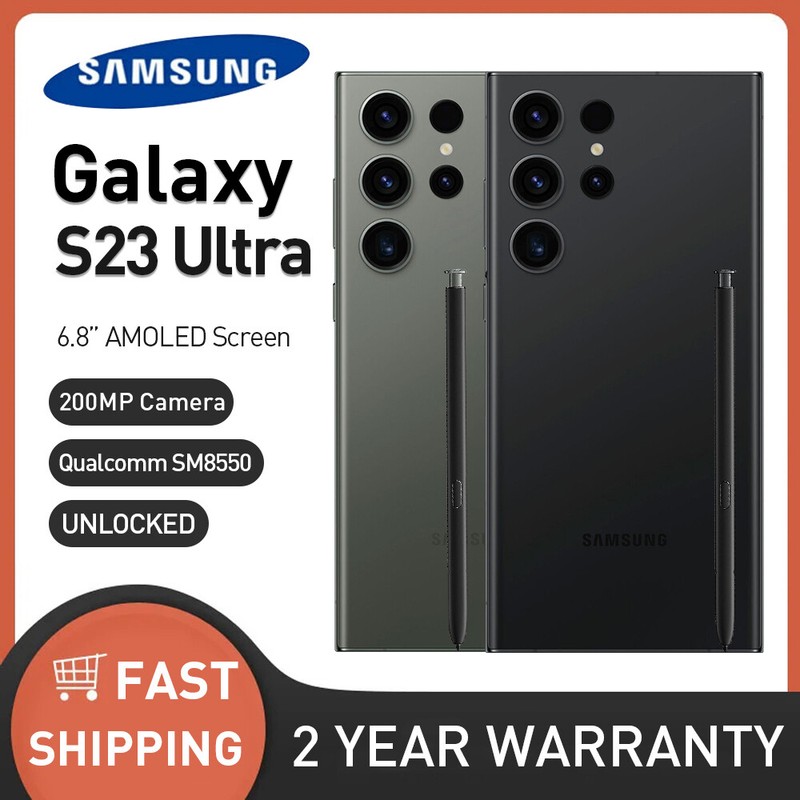 NEW SEALED SAMSUNG GALAXY S23 ULTRA 5G FACTORY UNLOCKED 512/256GB 2YEAR WARRANTY gallery