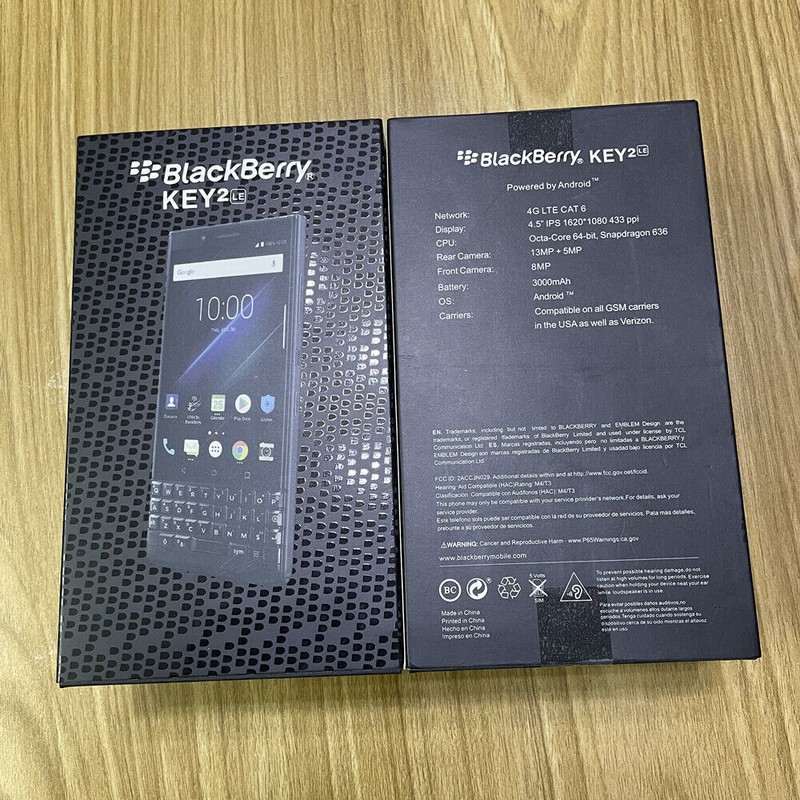 BlackBerry KEY2 LE (BBE100-4) 64GB Dual SIM 4G Unlocked Smartphone- New Sealed