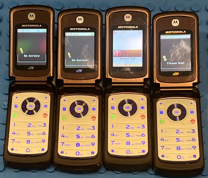 Motorola i776 – Brown and Silver (Boost Mobile) Very Rare, Each Sold Separately