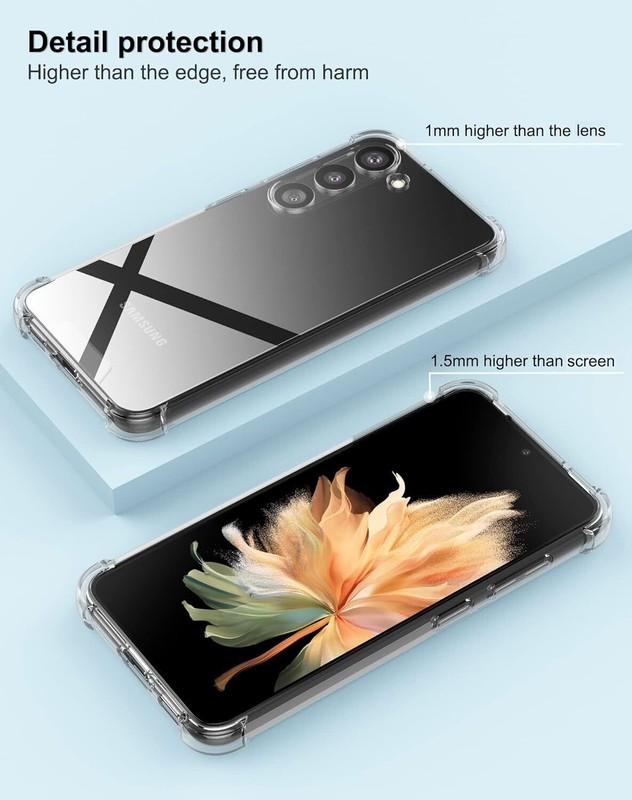 For Samsung Galaxy Note 20 S24 S23 S22+S21 Clear Shockproof Phone Case Cover LOT gallery