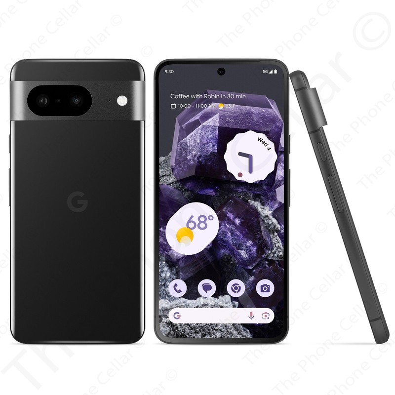 Google Pixel 8 256GB Unlocked GA04851-US 6.2&Prime; 50MP NFC 5G Dual SIM Obsidian