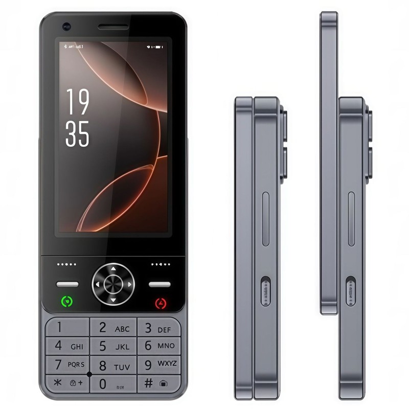 Unlocked 3.0&Prime; 4G LTE Android Button Slider Smartphone 2GB+16GB Dual SIM keypad