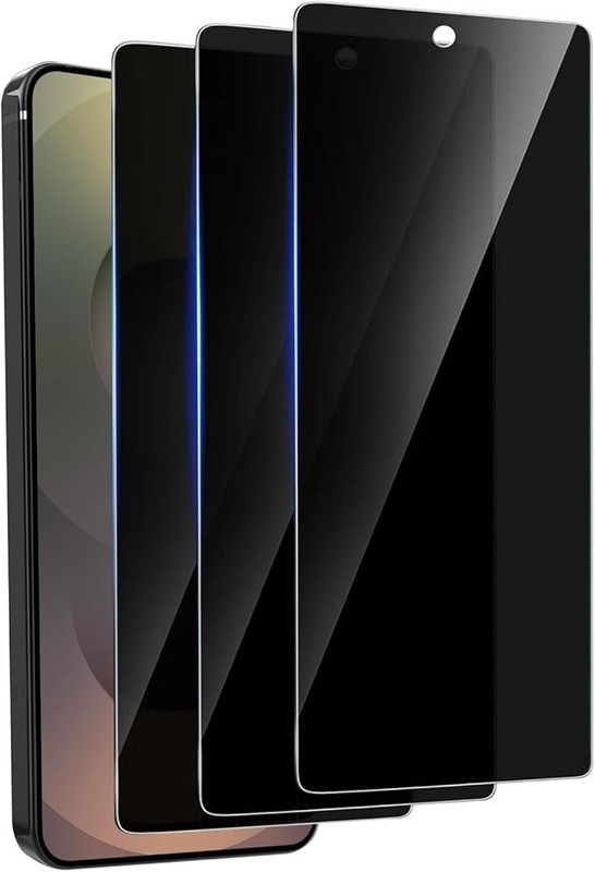 3+3 Pack Privacy Screen Protector & Camera Lens Protector for Samsung Galaxy S25