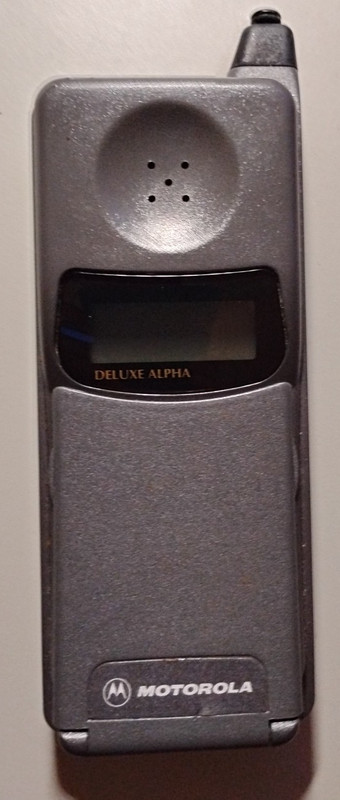 Motorola Deluxe Alpha, 13034, Pocket phone, Vintage,