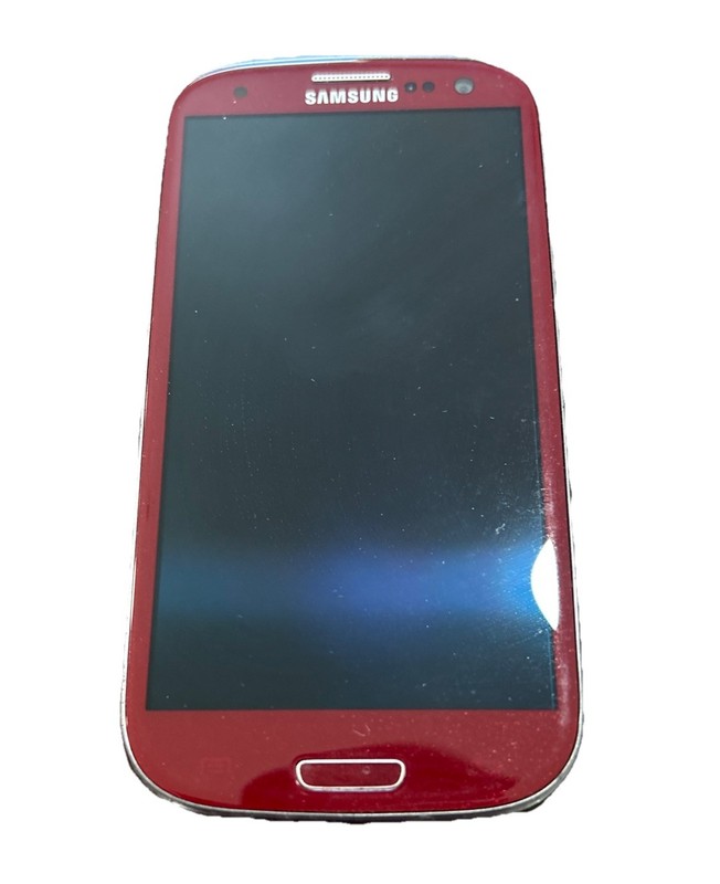 Samsung Galaxy S III (S3) 16GB Red Android Smartphone AT&T Locked Unknown Code
