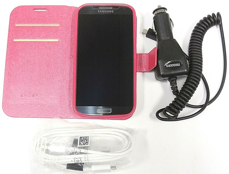 Samsung Galaxy S4 SCH-I545 – 16GB – Black Mist ( Verizon ) Smartphone – Bundled