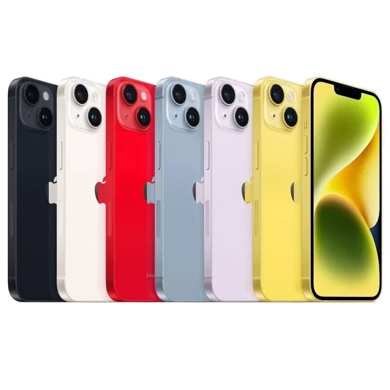 Apple iPhone 14 A2649 128GB Factory Unlocked All Carriers 1 Yr Warranty