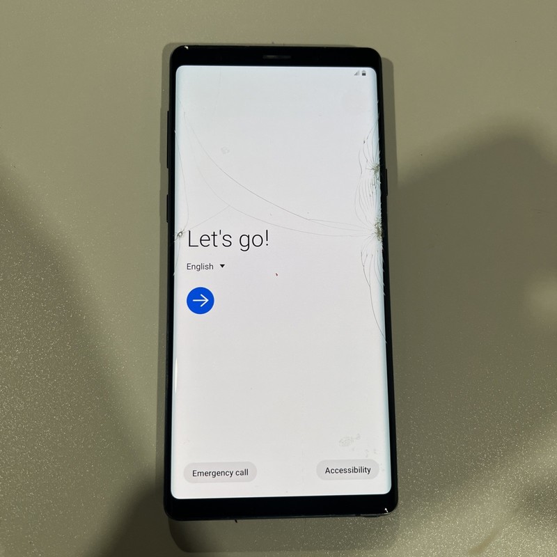Samsung Galaxy Note 9 N960U 128GB t-mobile See Pictures