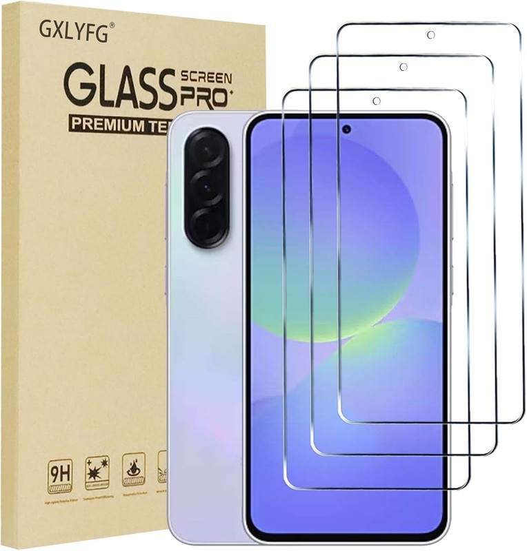 [3+0 PCS] Tempered Glass Screen Protectors for Samsung Galaxy A37 5G Anti Scratc
