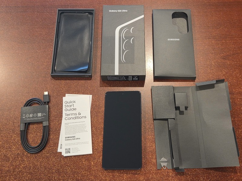 Near MINT Samsung Galaxy S26 Ultra SM-S948U1 – 256GB – Black (Unlocked)