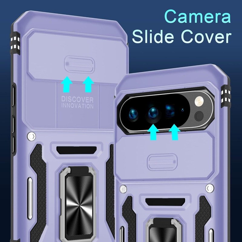 Case for Google Pixel 10 Pro XL with Slide Camera Cover and Screen Protector gallery