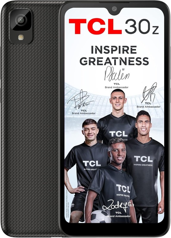 TCL 30 Z 32GB LTE T602DL Tracfone GSM Prime Black Smartphone Open Box