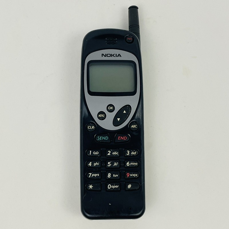 Vintage Black Nokia 252 Cell Phone Untested