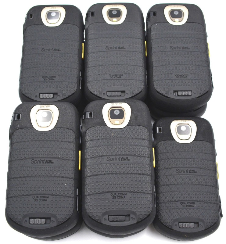 LOT OF 11 - Kyocera DuraXT E4277 PTT 64MB Rugged 3G Flip-Phone - Sprint Locked gallery
