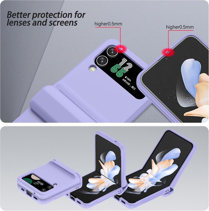 Samsung Z Flip 3 & Z Flip 4 Universal Case with Hinge Protection, gallery