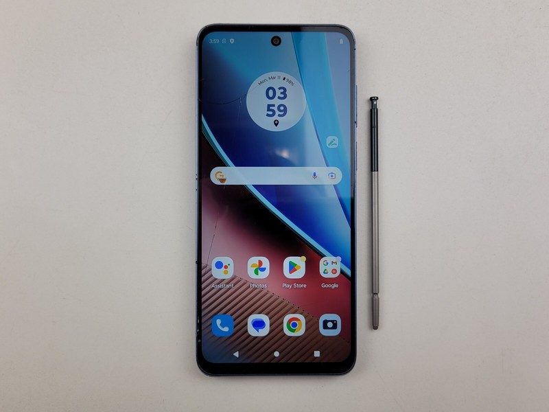 Motorola moto g stylus 2023 (XT2317-1) 128GB (Cricket) – CRACKED – Clean IMEI
