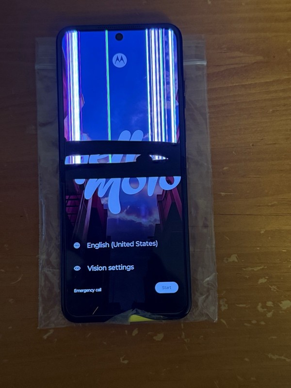 Motorola Moto RAZR 60 2025 256GB Unlocked Pantone Gibraltar Sea (Blue) XT2553