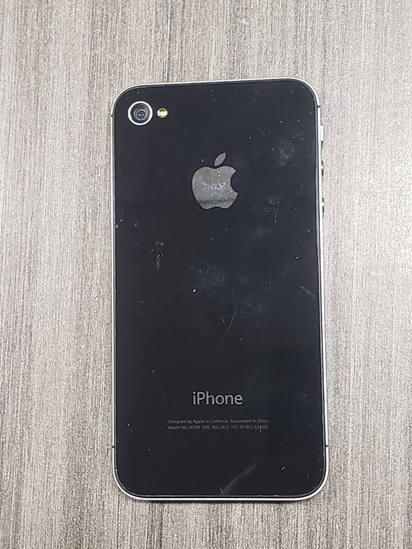 Apple iPhone 4 Black A1349 CDMA As Is Untested Parts Repair – FREE SHIPPING