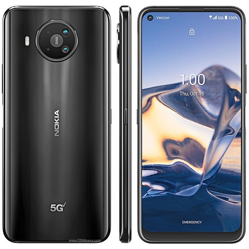 Nokia 8V 5G 4GB+64GB 64MP 6.81&Prime; Verizon Unlocked Black Smartphone GOOD B+ US