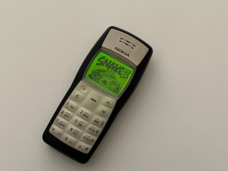 Original Nokia 1100 – Black (Unlocked) Retro GSM Mobile phone