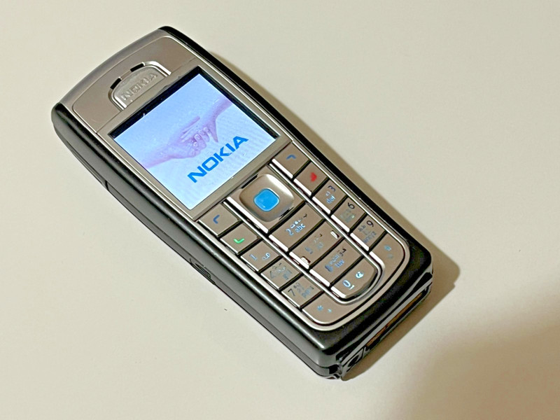 Original Nokia 6230i Black color – Unlocked Classic GSM Phone – With Battery