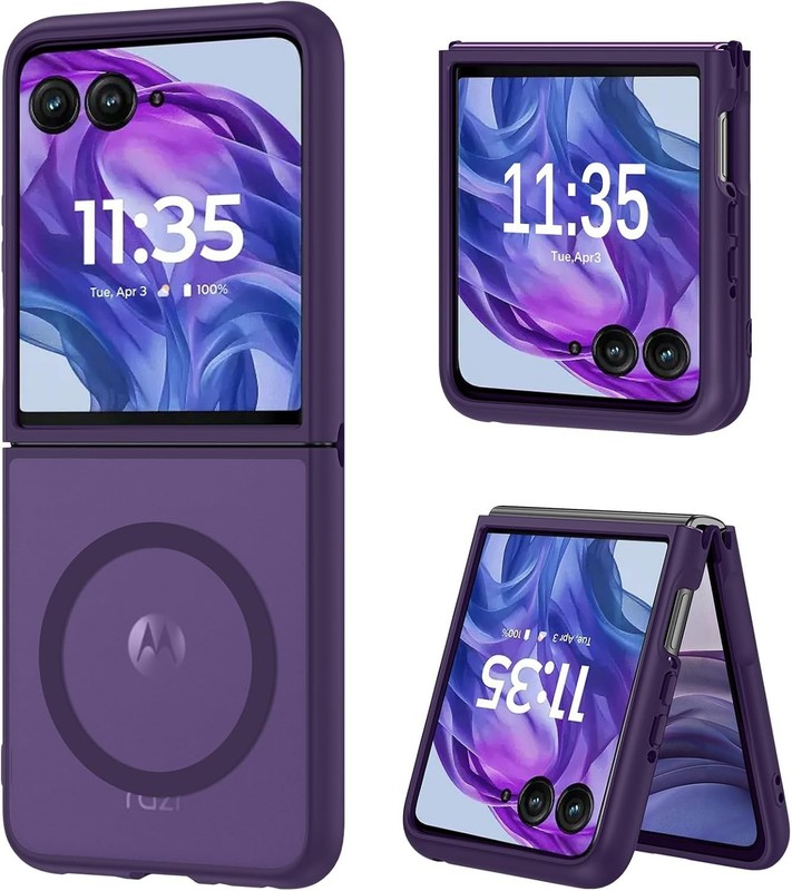 Shockproof Magnetic Case for Motorola Razr Plus 2024/2025/2026, Moto Razr Cover