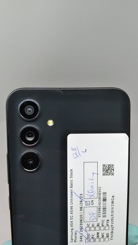 Samsung Galaxy A54 5G SM-A546U 128GB 6GB Cricket Locked Space Gray Very Good gallery