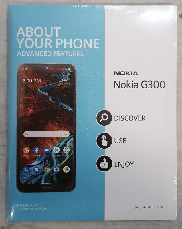 Nokia G300 N1374DL 6.5" 64 GB - Black (TracFone) No SIM Card gallery