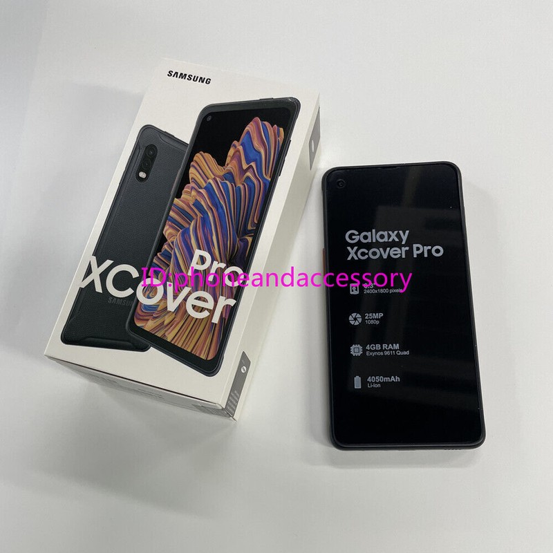 Samsung Galaxy Xcover Pro SM-G715U1/ G715A 6.3&Prime;Unlocked(Any Carrier)- New Sealed