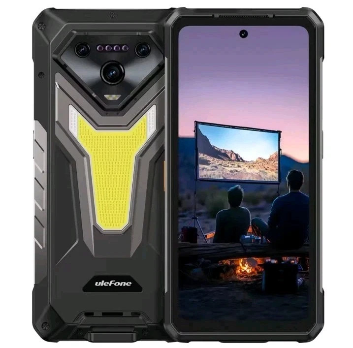 2026 Ulefone Armor 34 Pro+ Plus 5G Rugged Projector Phone 32G+512G 6.95&Prime; Night V