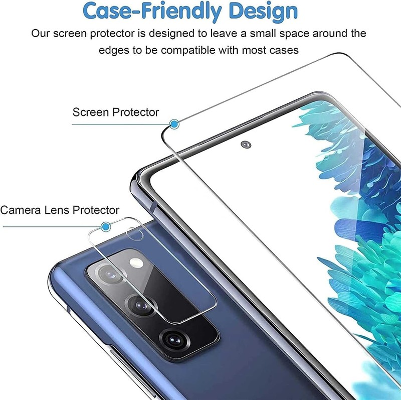 6 in 1 Camera Lens Screen Protector for Samsung Galaxy S20 FE Tempered Glass gallery