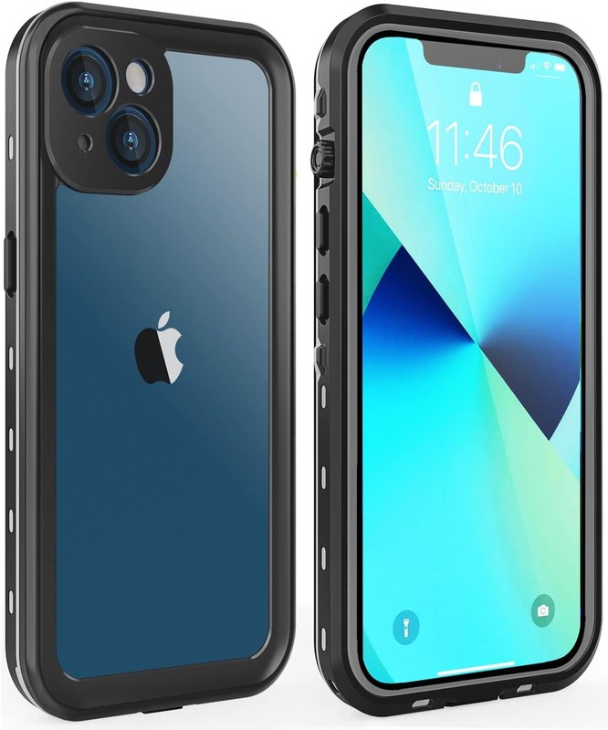 Full-Body Sturdy iPhone 13 Case Waterproof Shockproof Dustproof with Lens Protec