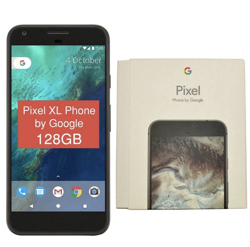 Google Pixel XL 2016 128GB 5.5&Prime; G-2PW2100 Black Factory Unlocked 4G GSM New