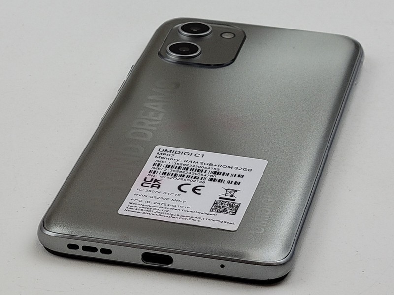 UMIDIGI C1 (MP07) 32GB - Silver (GSM Unlocked) Dual SIM Smartphone - J0984 gallery