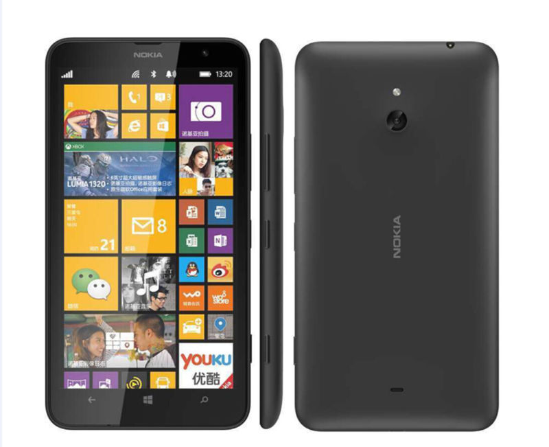 Original Unlocked Nokia Lumia 1320 3G Wifi G ROM Windows Smartphone