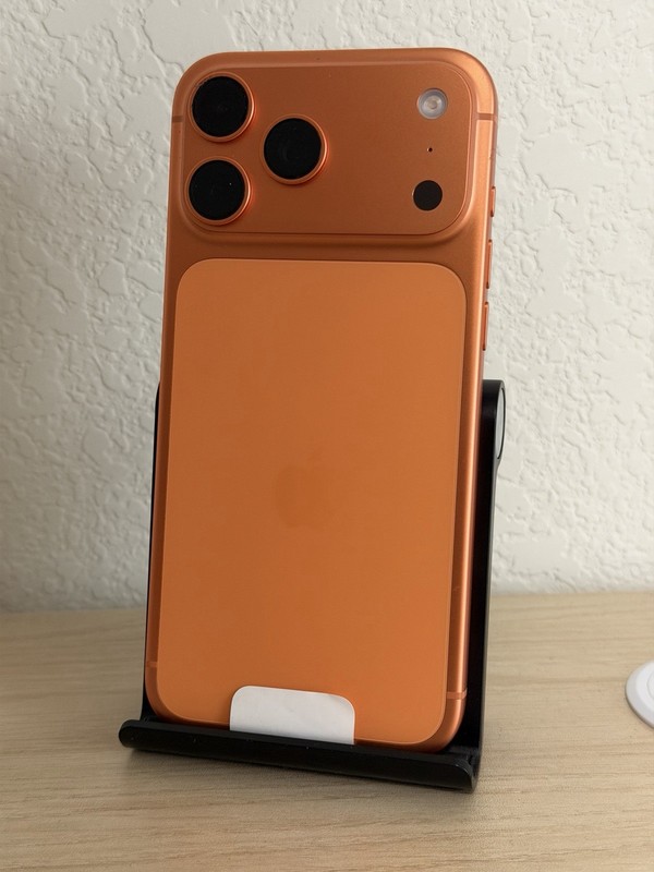 UNLOCKED APPLE IPHONE 17 PRO MAX 256GB COSMIC ORANGE OPEN BOX 10/10 CYCLE 0