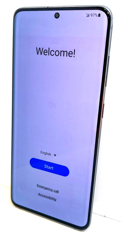 Samsung Galaxy S20+ Plus (5G) SM-G986U – Unlocked 128GB Gray – LIGHT IMAGE BURN