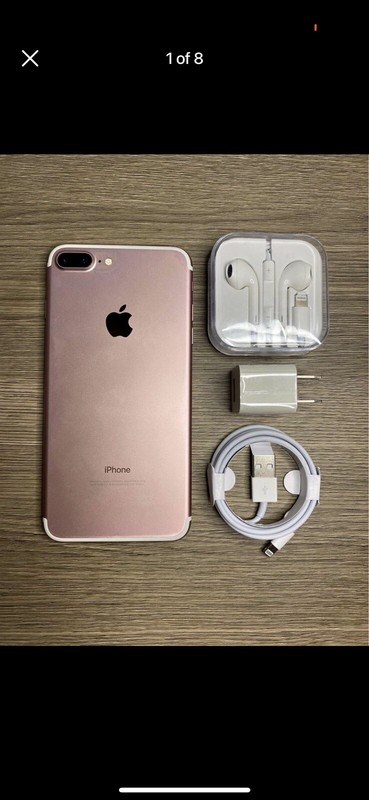 Apple iPhone 7 Plus – 32GB – Rose Gold (Unlocked) A1661 (CDMA + GSM)
