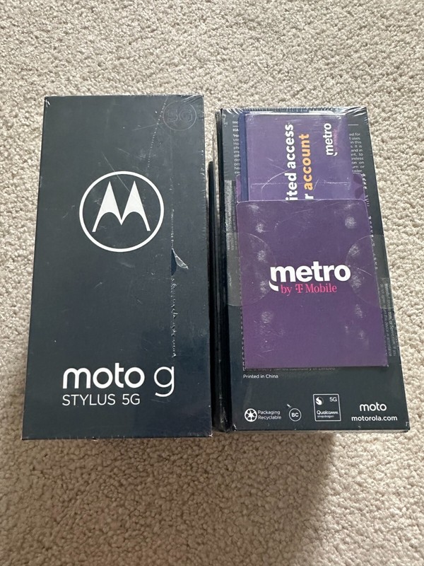 moto g STYLUS 5G metro By T-Mobile 5G Smart Phone NEW