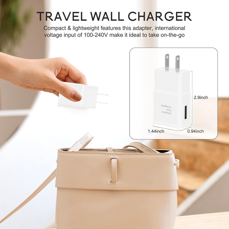 Samsung Adaptive Fast Charging Adapter Quick Charge Wall Charger Plug for Galaxy gallery
