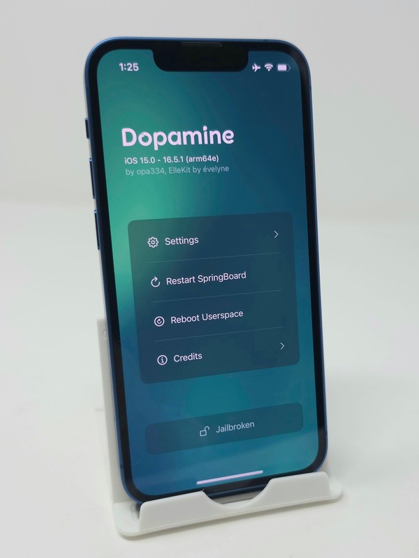 Jailbroken IPhone 13 Mini 256gb *iOS 16.3.1* | Dopamine + TrollStore | Unlocked gallery