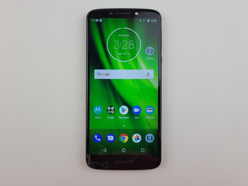Motorola Moto G6 Play (XT1922-7) 16GB (Sprint) Smartphone – CRACKED – K2701